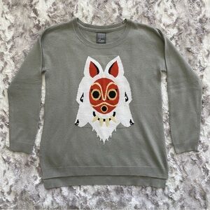 Her Universe Studio Ghibli Princess Mononoke Wolf Sweater